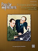 Popular Performer: Rodgers and Hart piano sheet music cover Thumbnail
